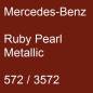 Preview: Mercedes-Benz, Ruby Pearl Metallic, 572 / 3572.